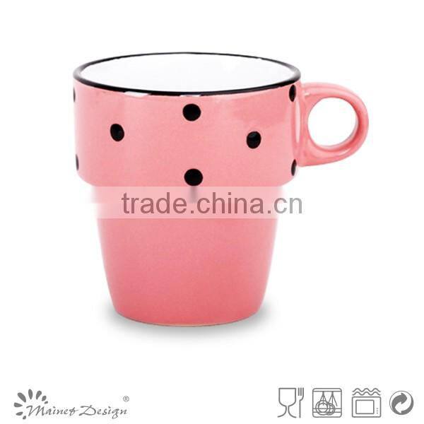 stoneware solid color ceramic coffee mugs