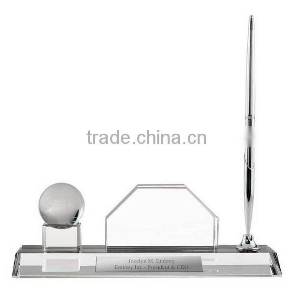 Personalized Desktop Business Card Holder