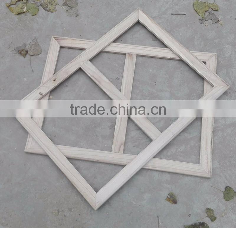 factory hot sale wooden gallery stretcher bars