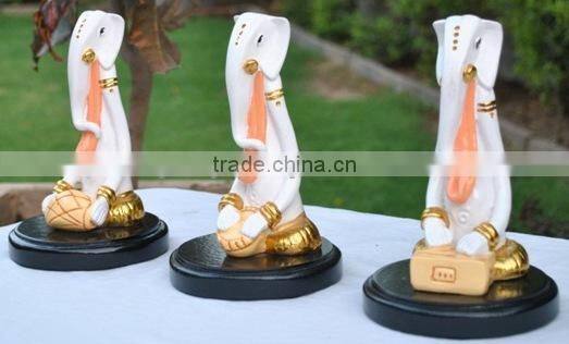 Musician Ganesha for home decor