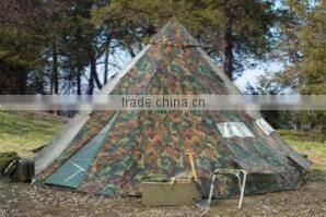 China 2017 Hot Selling Big Camping Bell Rock Indian Teepee Camping Tent