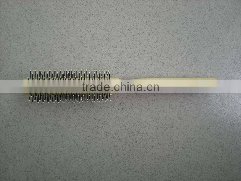 Wooden Rolling Hair Brush