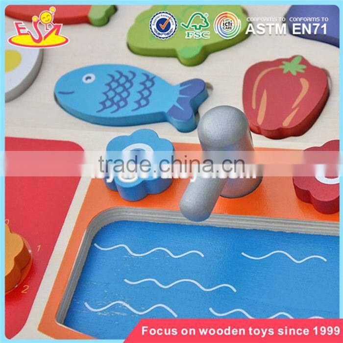 wholesale preschool play food wooden cooking toys new design wooden cooking toys for kids W10B187