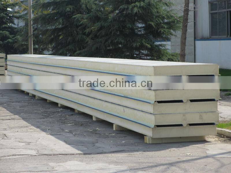 PUR sandwich panels for roof