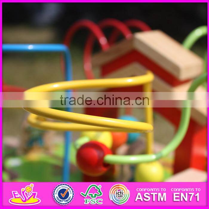 2016 Multi-function children wooden early education toy W12D047