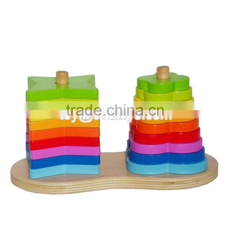 new design kids geometry sorting wooden learning toys for toddlers W13D024
