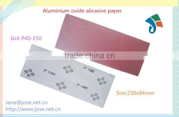 Aluminium oxide waterproof abrasive paper