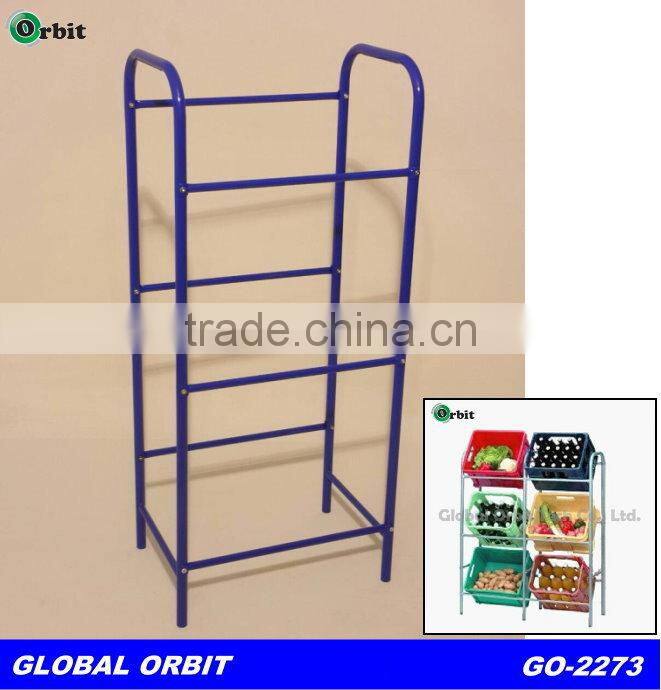 Storage drink display rack/Metal Shelving /heavy duty bottle rack