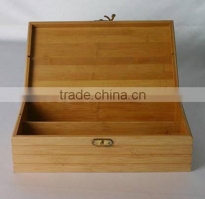 Natural wood low price wooden wine box