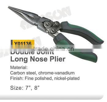 Y01134 Multi function double joint combination plier,diagonal cutting plier,hand tools