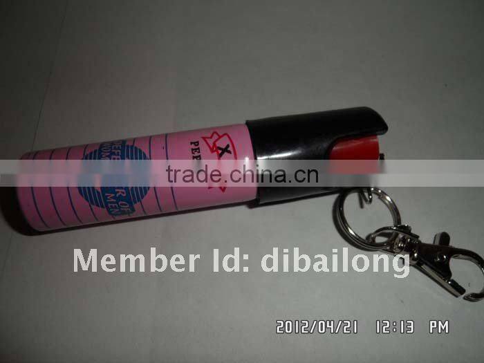 China Top ten hot peppers wholesale ,self defense pepper spray with keychain