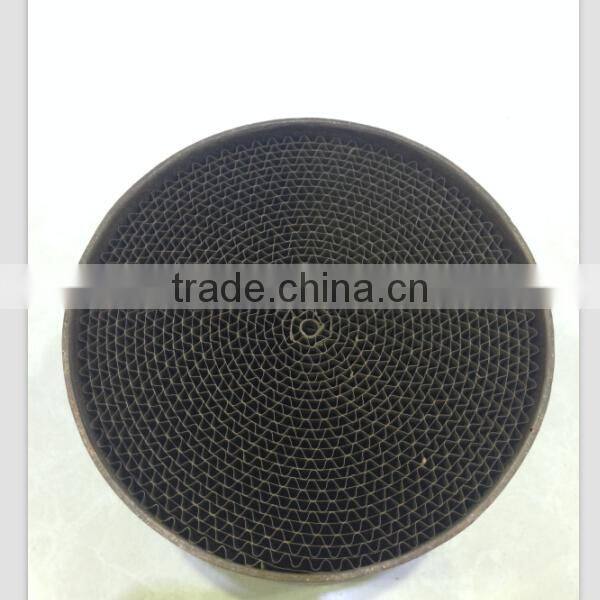CPSI 200 stainless steel metal honeycomb catalytic converter