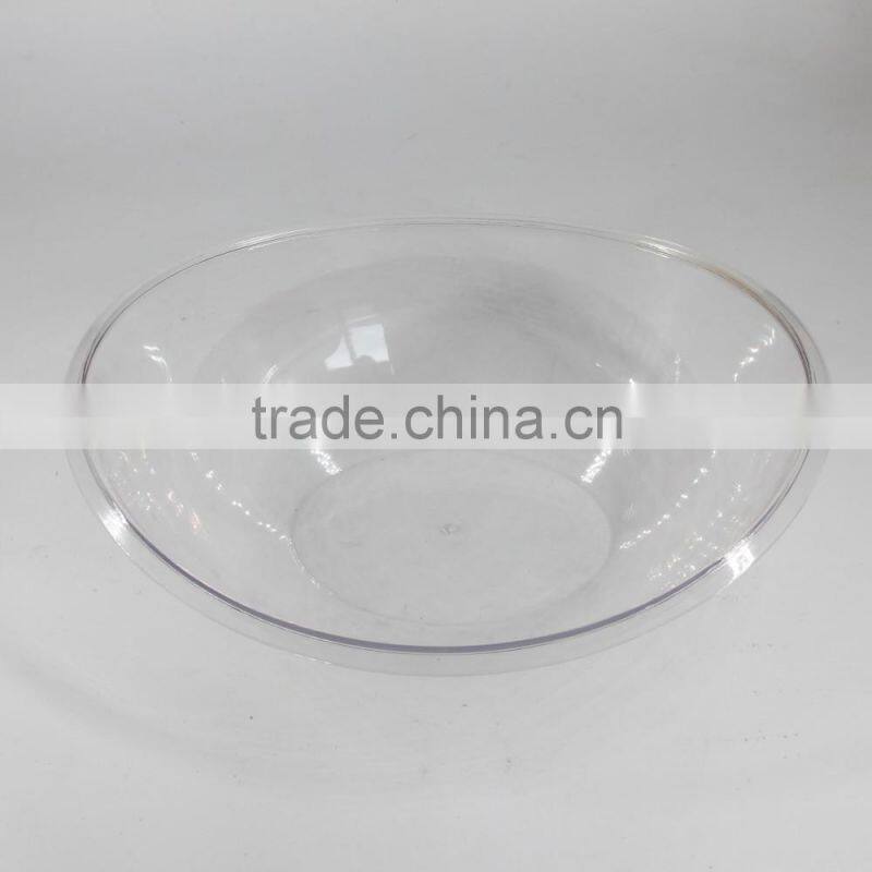 transparent colour plastic mixing bowl