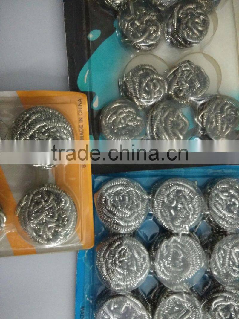 Inox Spirale Scourer Twin Pack heavy duty Stainless Steel Scrubbers