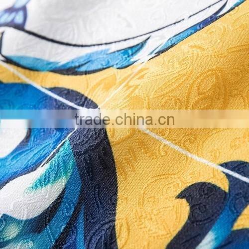 Custom vivid color cotton fabric for ladies printed fabric