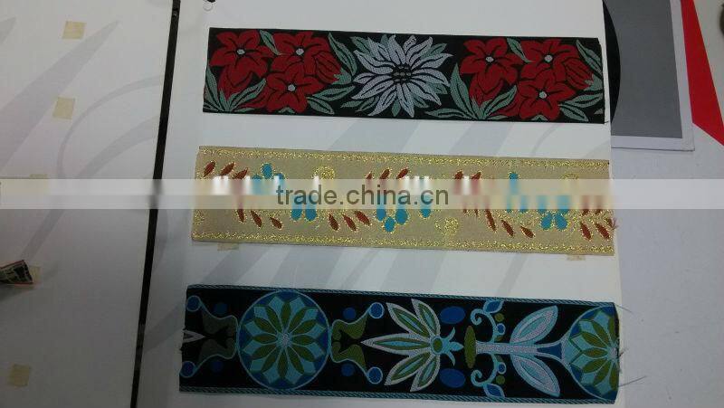 high quality wholesale woven jacquard ribbon, jacquard webbing