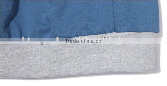 Womens casual fashion long sleeve plain longline wholesale blank pullover hoodies