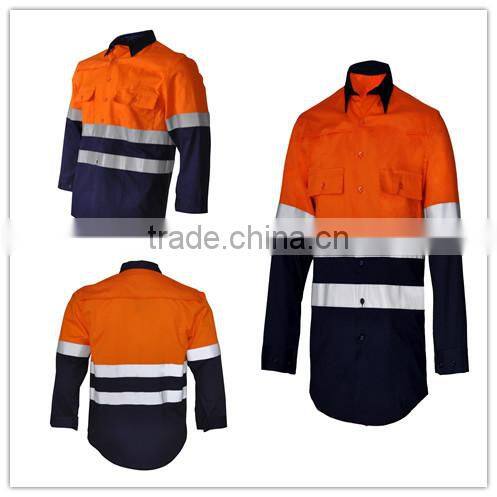 100% Cotton Insect Repellent safety Clothing for workers