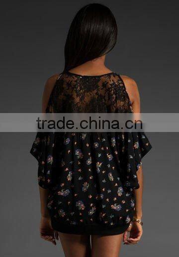 12TT008 flower printed tank tops