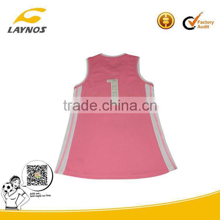 best quality dry fit pink camo basketball jersey