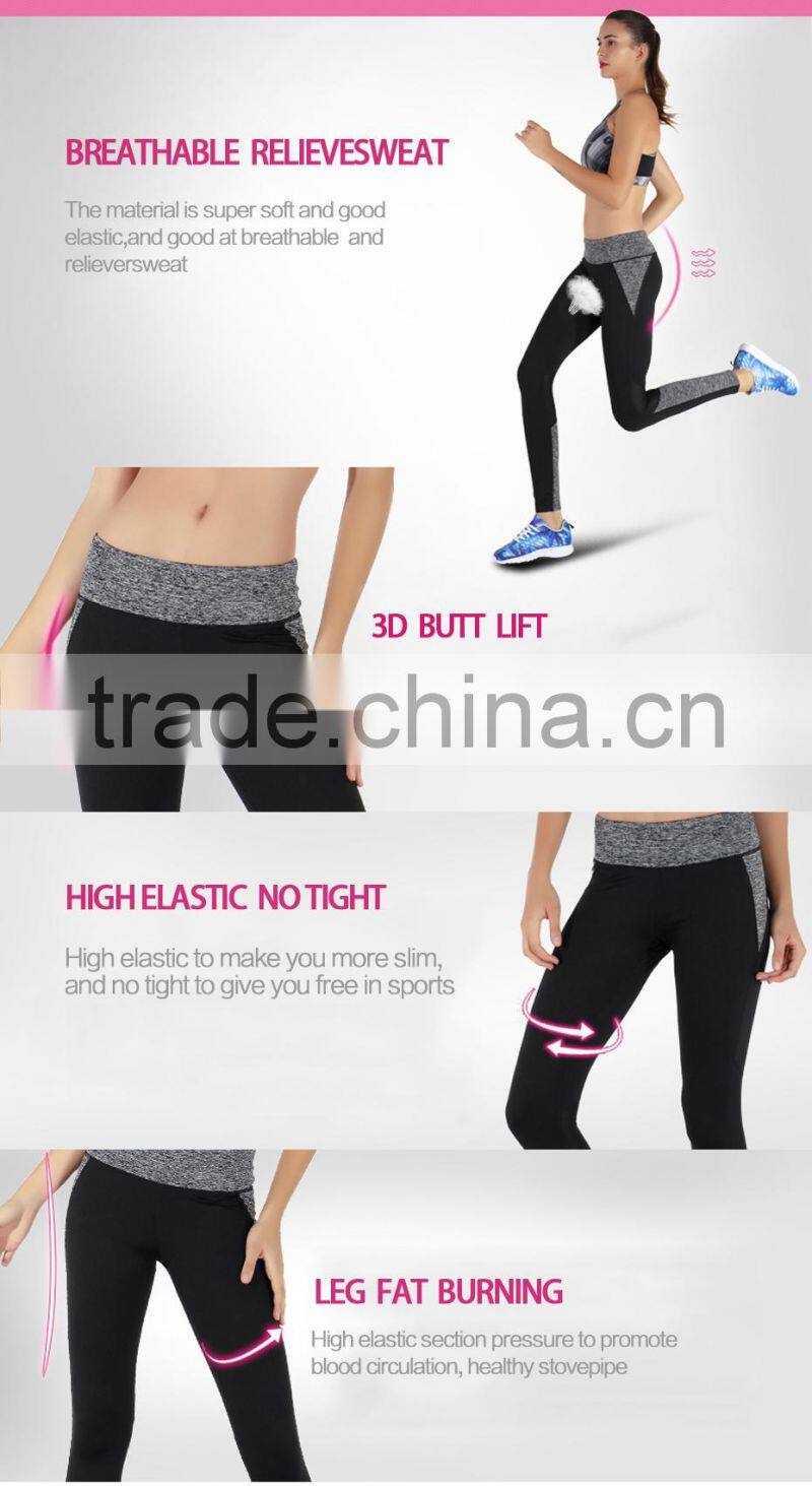 From China Supplier Women Fitness Legging Wear Gym Sports Pants For Yoga Wholesale