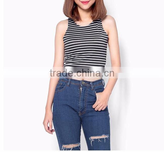 Women's Fashion crop top t-shirt , women's tank top