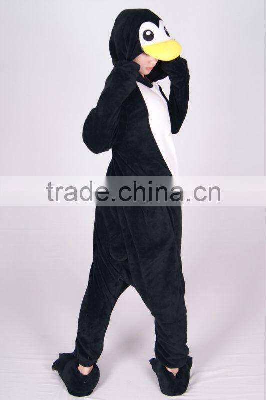 Fleece Winter Couple Fancy Cute 1 piece animal pajamas for adults