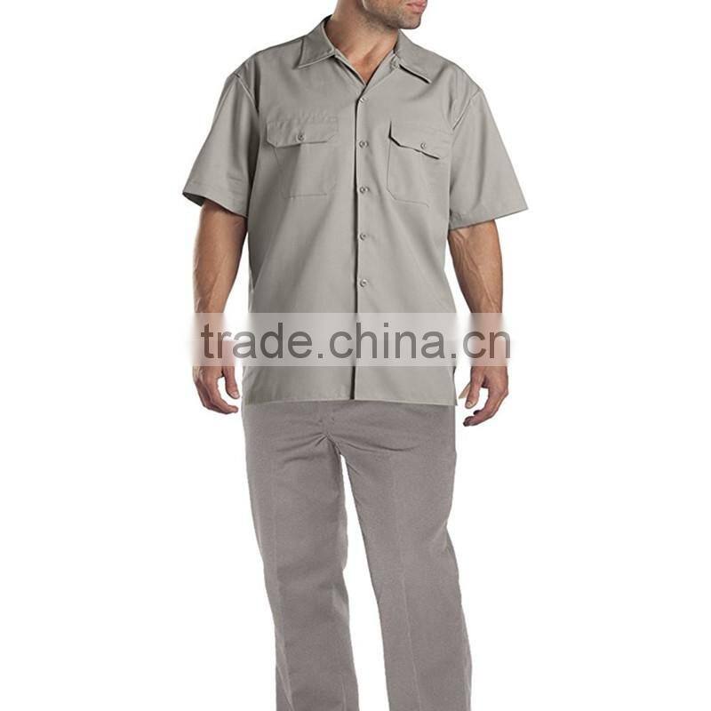 2017High Quality safety workwear uniform coverall work wear uniform