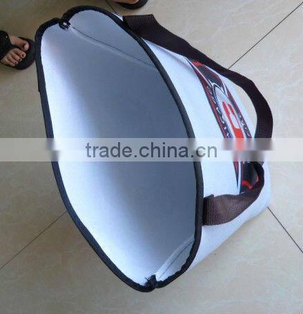 Christmas shopping tote bag