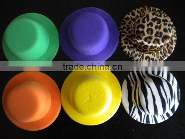 wholesale mini top hat party top hat plain top hat felt top hat baby top hat