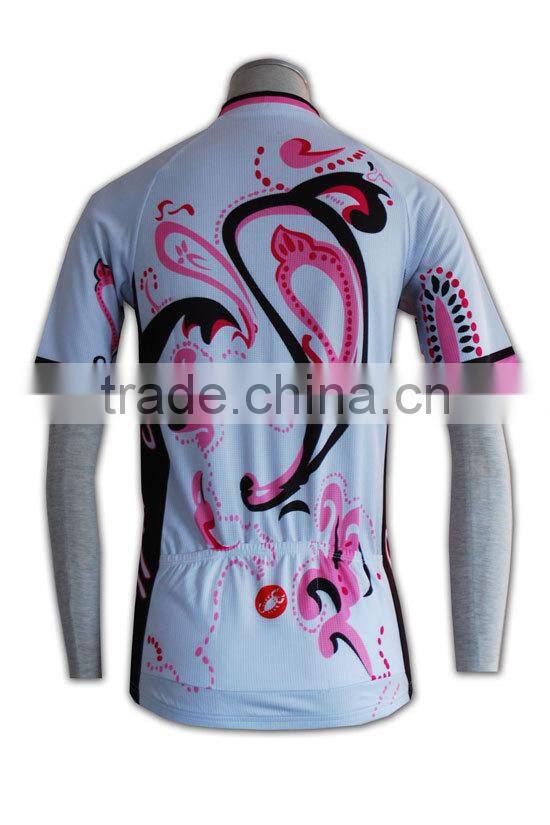 2015 Man's wear Bike uniform with Sublimation printing bicycle uniforms