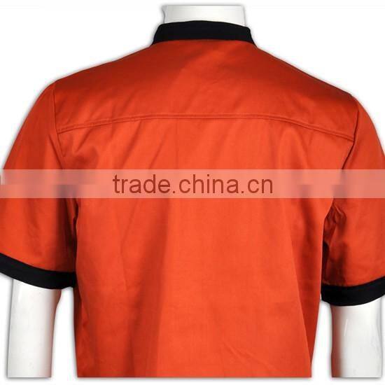 On-Time Shipment Red Color Chef kitchen Uniform