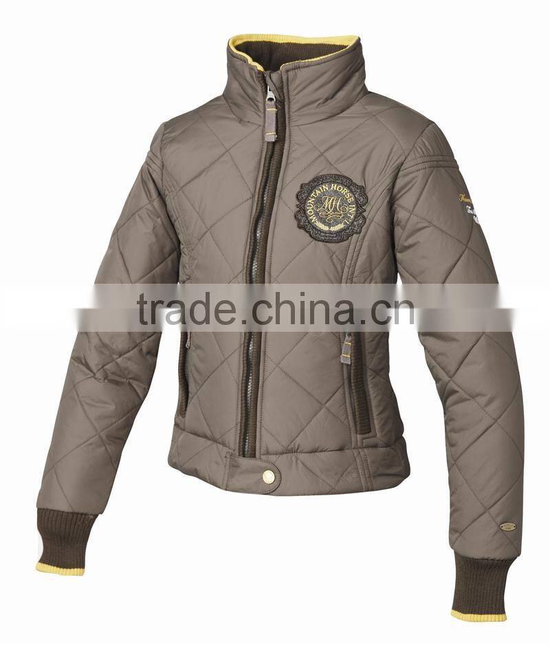 Women equestrian quilted jacket, horse riding jacket, equestrian jackets