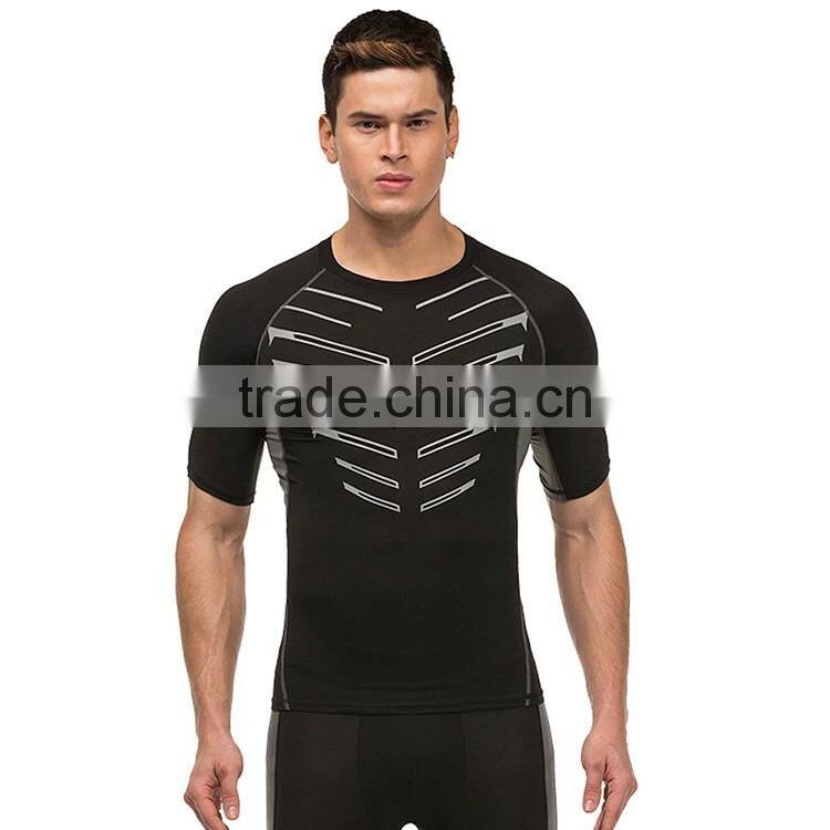 Guangzhou Shandao good polyester fabric cheap price men's wear half sleeve sportswear sewing machine