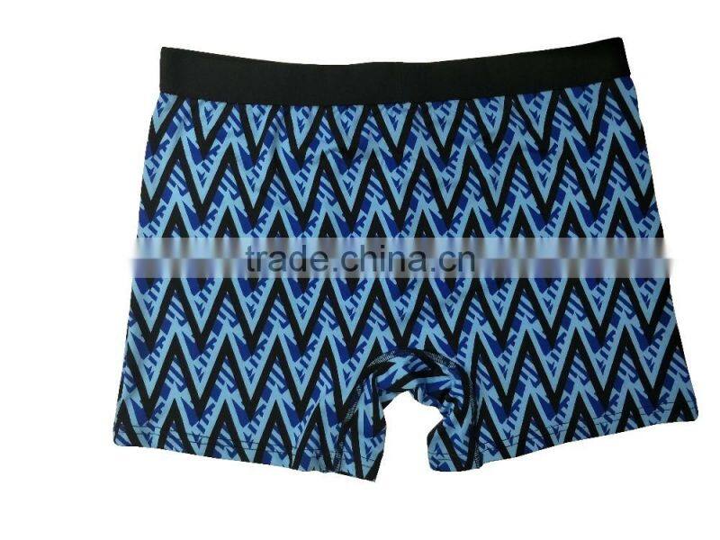 custom men basic boxers underwear polyester