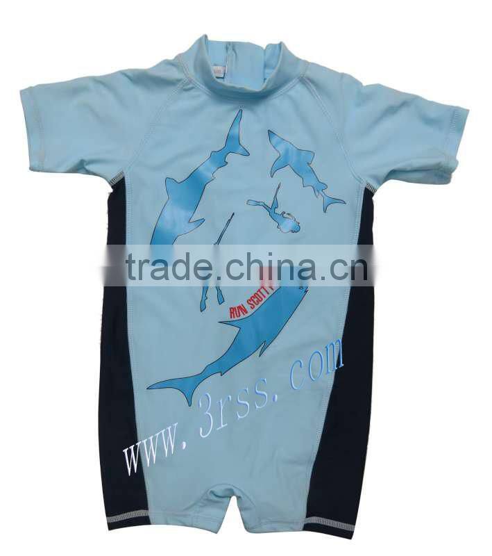 children's nylon/spandex surf wear
