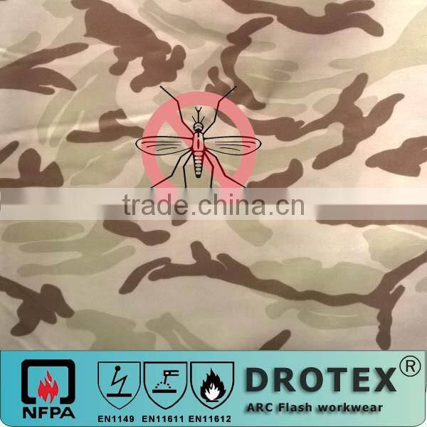 100%Cotton Anti Mosquito Fabric for Mining Apparel