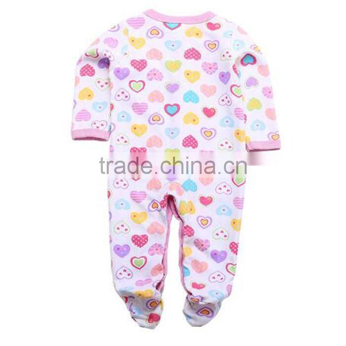 2016 fashion rompers 100% Cotton Long sleeve newborn baby clothes
