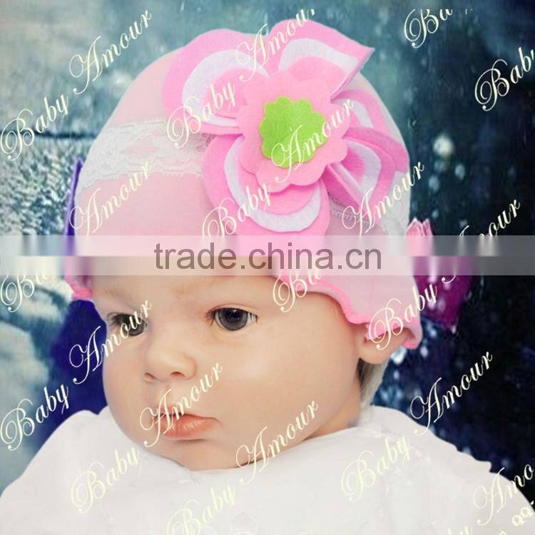 2015 new arrival baby amour knit top children kids hats M5042901