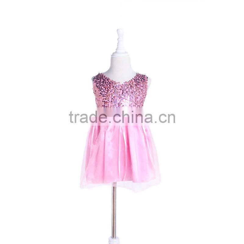 PF2034B girls puffy dresses girls erotic dress flower girl net dresses