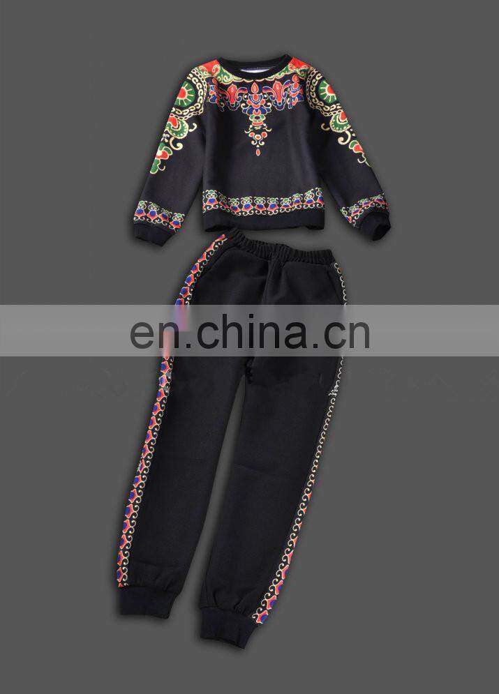 autumn winter designers women sport hoodie set