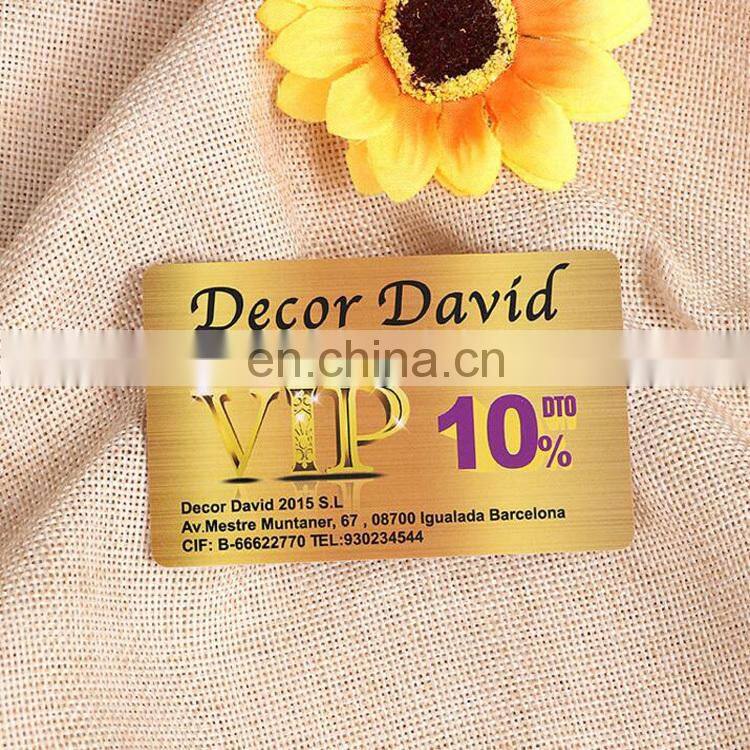 manufacturer customized Cheap price pvc VIP card/discount card for megamall