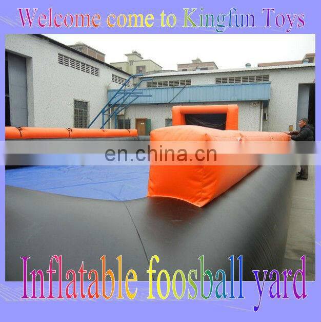 20L*10W inflatable soccer field,inflatable football pitch sport games