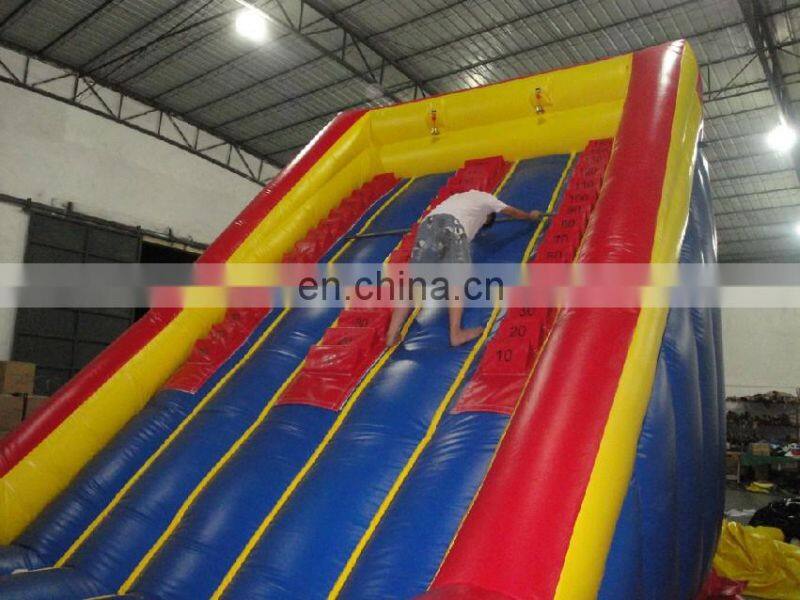 China Cheap Price CE Customzied Design Hot Sale Kids Indoor Inflatable water rock Climbing wall