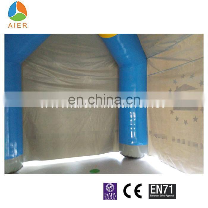 0.45 mm PVC customized inflatable tent small type tent