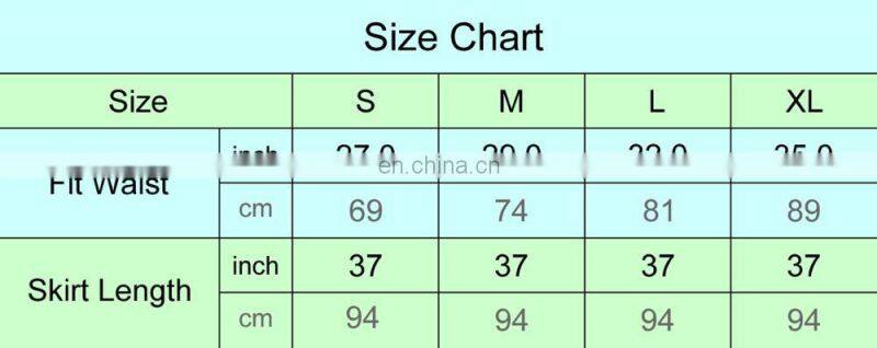 Belle Poque Women's Black Vintage Retro Gothic Style Irregular Skirt 37" BP000344-1