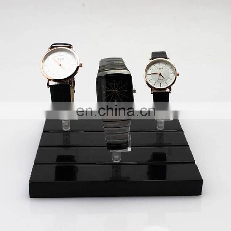 Hight quality handmade frost acrylic watch tray with insert C ring