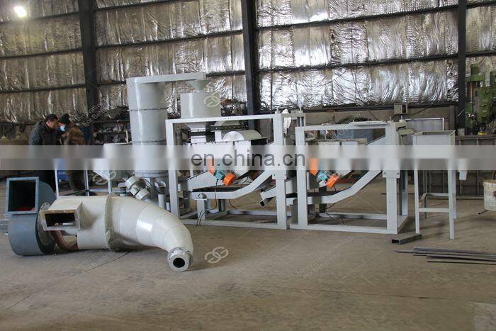 New Arrivals 2017 Sunflower Cushaw Semen Cucurbitae Seeds Huller Production Line Pumpkin Seeds Dehulling Machine