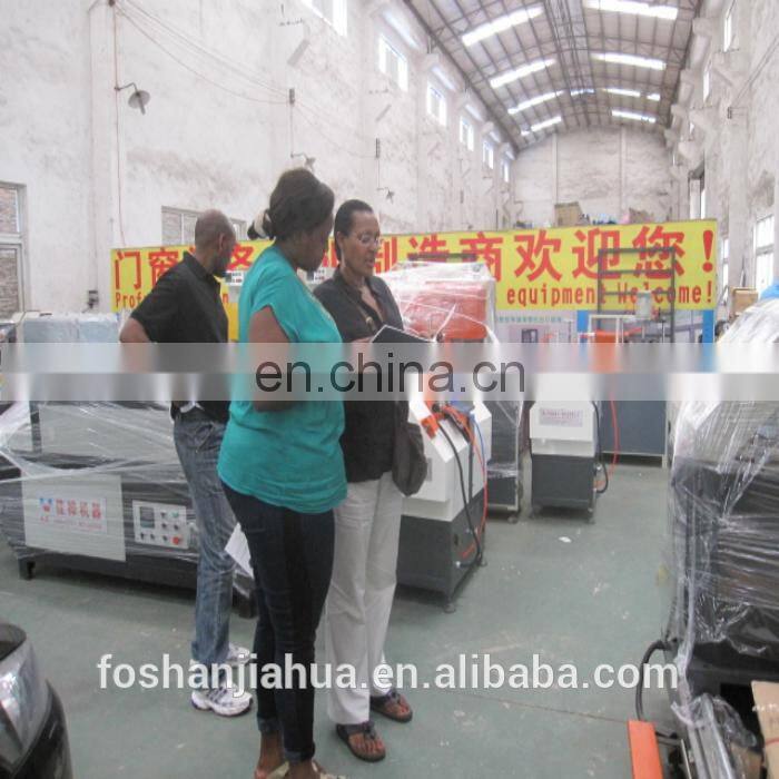 Three- head welding machine for PVC Windows and Doors machine