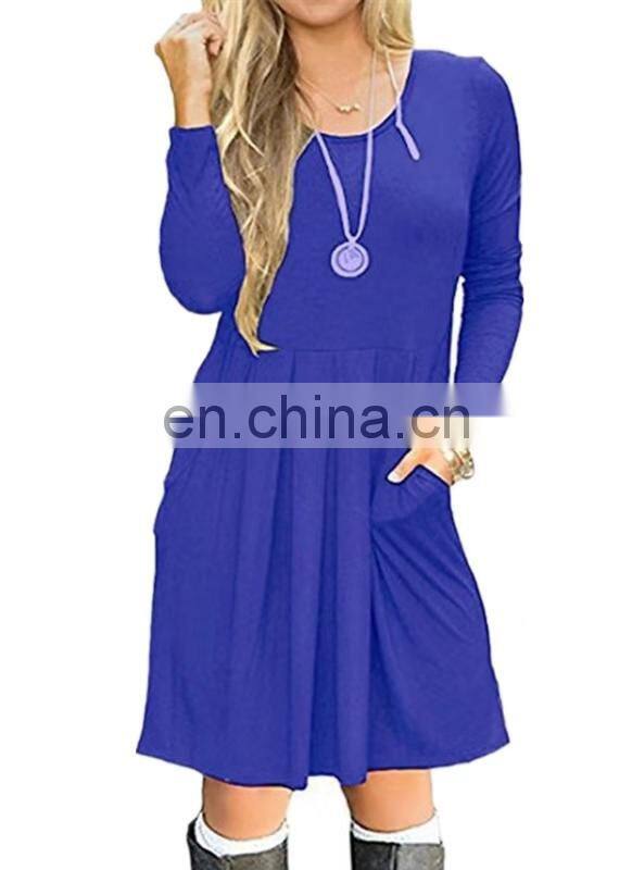 Adult plus size jersey dress for big women